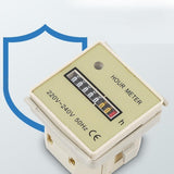 Maxbell Mechanical Hour Meter Gauge Timer for Snowmobile Agricultural Machinery