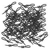Maxbell 100x Universal Cable Ties Self Locking Black Multifunctional Zip Ties Holder
