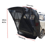 Maxbell Car Tailgate Mesh Screen Ventilation Trunk Mesh Cover for Vehicle Truck L