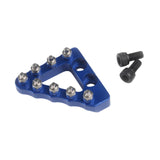 Maxbell Motorcycle Rear Brake Pedal Tip Easy Installation Accessories Aluminum Alloy Blue