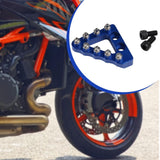 Maxbell Motorcycle Rear Brake Pedal Tip Easy Installation Accessories Aluminum Alloy Blue
