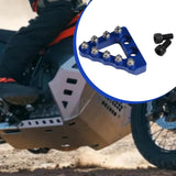 Maxbell Motorcycle Rear Brake Pedal Tip Easy Installation Accessories Aluminum Alloy Blue