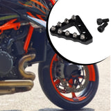 Maxbell Motorcycle Rear Brake Pedal Tip Easy Installation Accessories Aluminum Alloy Black