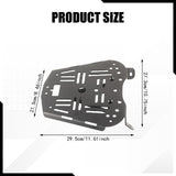 Maxbell Motorcycle Rear Luggage Rack Support Shelf Premium for Zontes 368G 501G