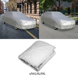 Maxbell Car Cover Sunproof Sun Snow Dust Rain Resistant Full Car Cover for Cars S