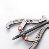 Maxbell Bearing Puller Lightweight Carbon Steel Practical Sturdy Bearing Puller Tool Working Range 75mm