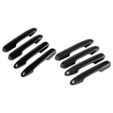 Maxbell 4 Pieces Inner Accessories Protective for Daily Driving Women Men Bright Black