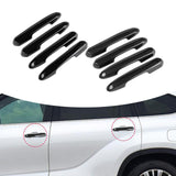 Maxbell 4 Pieces Inner Accessories Protective for Daily Driving Women Men Bright Black