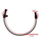 Maxbell Transmission Oil Dipstick Auto Repair Flexible for Chevy 700R4 4L70E Black