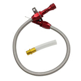 Maxbell Transmission Oil Dipstick Auto Repair Flexible for Chevy 700R4 4L70E Red
