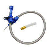 Maxbell Transmission Oil Dipstick Auto Repair Flexible for Chevy 700R4 4L70E Blue