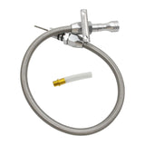 Maxbell Transmission Oil Dipstick Auto Repair Flexible for Chevy 700R4 4L70E Silver