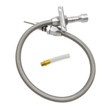 Maxbell Transmission Oil Dipstick Auto Repair Flexible for Chevy 700R4 4L70E Silver