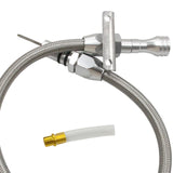 Maxbell Transmission Oil Dipstick Auto Repair Flexible for Chevy 700R4 4L70E Silver