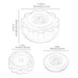 Maxbell Auto Trans Shift Lever Knob Automotive Part Aluminum Alloy for RAM 1500 Black