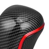 Maxbell Car Gear Shifter Knob Cover Sturdy Gear Shifting Handle for Car SUV Bus Red A