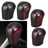 Maxbell Car Gear Shifter Knob Cover Sturdy Gear Shifting Handle for Car SUV Bus Red A