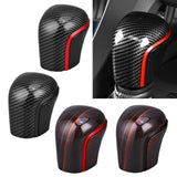 Maxbell Car Gear Shifter Knob Cover Sturdy Gear Shifting Handle for Car SUV Bus Red A
