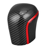 Maxbell Car Gear Shifter Knob Cover Sturdy Gear Shifting Handle for Car SUV Bus Red A