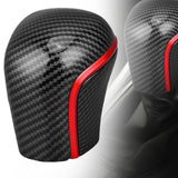 Maxbell Car Gear Shifter Knob Cover Sturdy Gear Shifting Handle for Car SUV Bus Red A