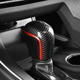 Maxbell Car Gear Shifter Knob Cover Sturdy Gear Shifting Handle for Car SUV Bus Red A