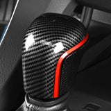 Maxbell Car Gear Shifter Knob Cover Sturdy Gear Shifting Handle for Car SUV Bus Red A