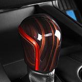 Maxbell Car Gear Shifter Knob Cover Sturdy Gear Shifting Handle for Car SUV Bus Red B