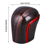 Maxbell Car Gear Shifter Knob Cover Sturdy Gear Shifting Handle for Car SUV Bus Red B
