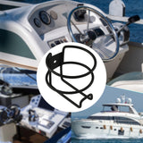 Maxbell Boat Ring Cup Drink Holder Accessory Universal for Cars Marine Back Mount