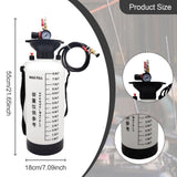 Maxbell 8L Transmission Fluid Pump Portable Automotive Fluid Transfer Filling System with Connector