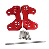Maxbell Motorcycle Foot Pegs Supports Rearsets Footpegs for Yamaha Yzf R25 MT25 Red