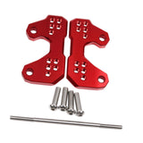 Maxbell Motorcycle Foot Pegs Supports Rearsets Footpegs for Yamaha Yzf R25 MT25 Red