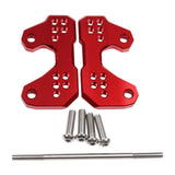 Maxbell Motorcycle Foot Pegs Supports Rearsets Footpegs for Yamaha Yzf R25 MT25 Red