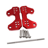 Maxbell Motorcycle Foot Pegs Supports Rearsets Footpegs for Yamaha Yzf R25 MT25 Red