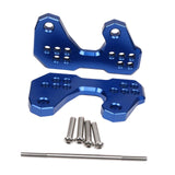 Maxbell Motorcycle Foot Pegs Supports Rearsets Footpegs for Yamaha Yzf R25 MT25 Blue