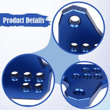 Maxbell Motorcycle Foot Pegs Supports Rearsets Footpegs for Yamaha Yzf R25 MT25 Blue