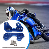 Maxbell Motorcycle Foot Pegs Supports Rearsets Footpegs for Yamaha Yzf R25 MT25 Blue