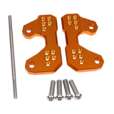 Maxbell Motorcycle Foot Pegs Supports Rearsets Footpegs for Yamaha Yzf R25 MT25 Gold