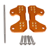 Maxbell Motorcycle Foot Pegs Supports Rearsets Footpegs for Yamaha Yzf R25 MT25 Gold