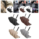 Maxbell Car Seat Waist Support Pillow Soft Waist Support Pillow for Travel Bed black