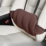 Maxbell Car Seat Waist Support Pillow Soft Waist Support Pillow for Travel Bed black