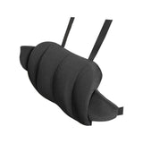 Maxbell Car Seat Waist Support Pillow Soft Waist Support Pillow for Travel Bed black