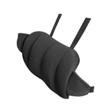 Maxbell Car Seat Waist Support Pillow Soft Waist Support Pillow for Travel Bed black