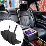 Maxbell Car Seat Waist Support Pillow Soft Waist Support Pillow for Travel Bed black