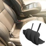 Maxbell Car Seat Waist Support Pillow Soft Waist Support Pillow for Travel Bed black