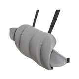 Maxbell Car Seat Waist Support Pillow Soft Waist Support Pillow for Travel Bed gray