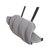 Maxbell Car Seat Waist Support Pillow Soft Waist Support Pillow for Travel Bed gray