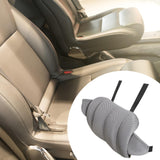 Maxbell Car Seat Waist Support Pillow Soft Waist Support Pillow for Travel Bed gray