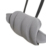 Maxbell Car Seat Waist Support Pillow Soft Waist Support Pillow for Travel Bed gray