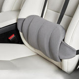 Maxbell Car Seat Waist Support Pillow Soft Waist Support Pillow for Travel Bed gray